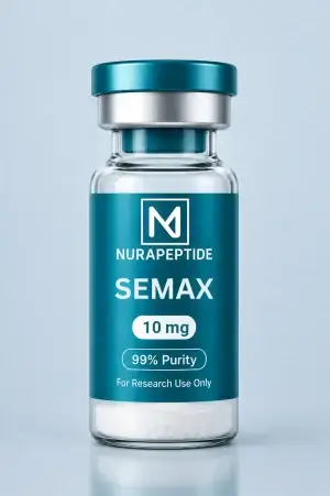 Semax (10mg) Lyophilized Peptide - Laboratory Research Standard